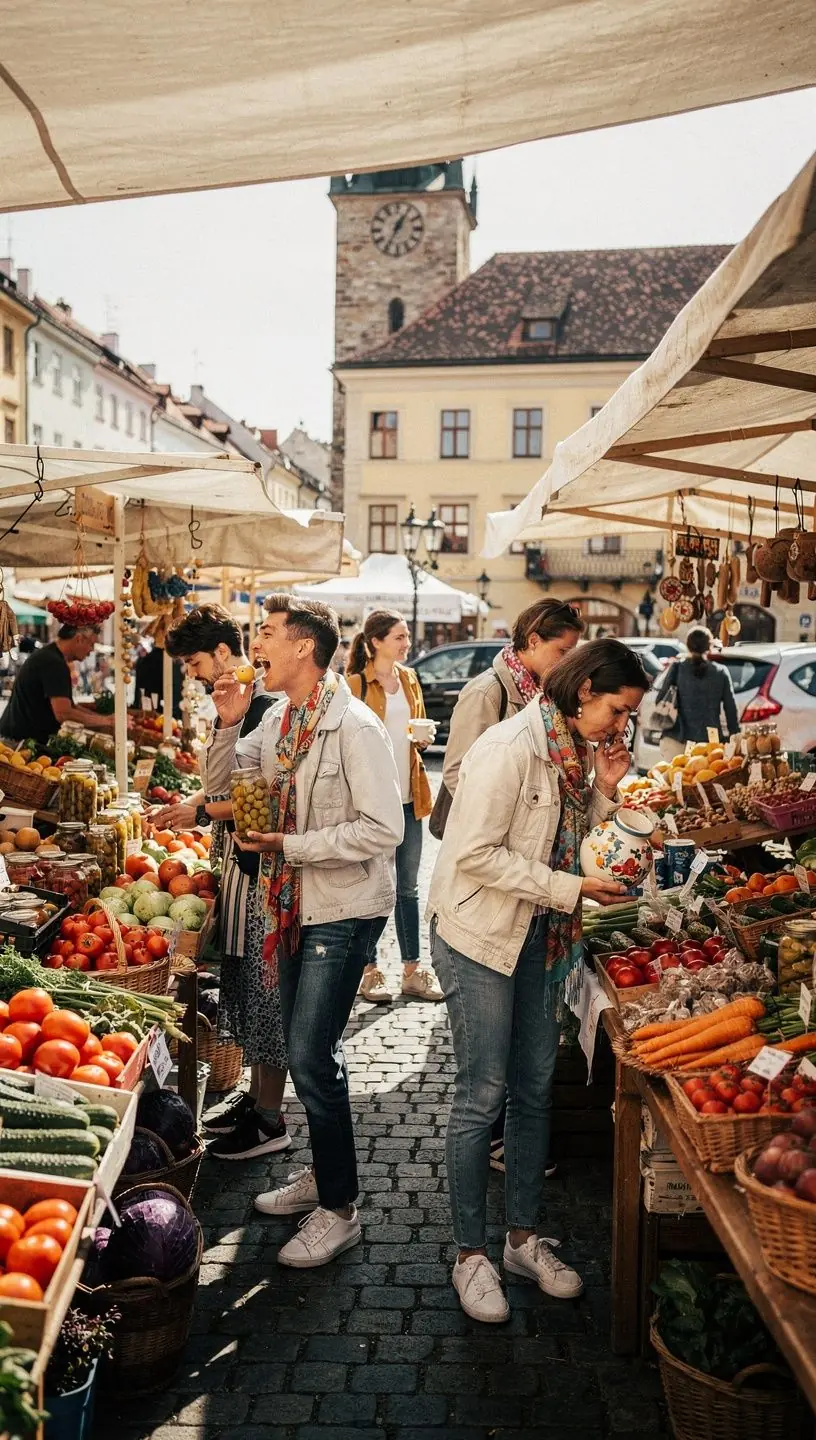 Off-road vozidlo projíždějící lesní cestou v srdci české krajiny.